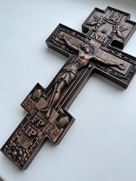 Wooden carved cross | 01002