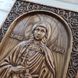 Дерев'яна різьблена Ікона "Св. Мучениця Раїса" 02118 фото 3