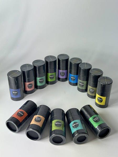 Натуральні ефірні олії для ароматерапії, рослинні композиції для підвищення чутливості, Synergy Blend, 10 мл  15001 фото