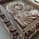 Дерев'яна різьблена Ікона "Казанська Богородиця 2" 02078 фото 4