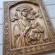 Деревянная резная Икона "Страстная Божией Матери" 02129 фото 4