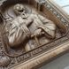 Деревянная резная Икона "Ксения Петербургская" 02081 фото 4