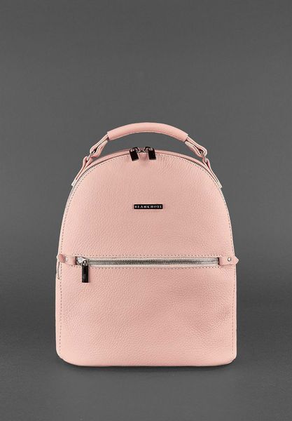 Кожаный женский мини-рюкзак Kylie розовый BN-BAG-22-barbi фото