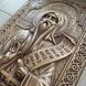 Дерев'яна різьблена Ікона "Микита Переславський" 02092 фото 3