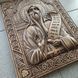 Дерев'яна різьблена Ікона "Микита Переславський" 02092 фото 2