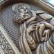 Дерев'яна різьблена Ікона "Богородиця" 02056 фото 4