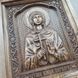 Дерев'яна різьблена Ікона "Св. Варвара" 02106 фото 3