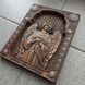 Деревянная резная Икона "Ангел Хранитель 2" 02051 фото 3