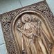 Дерев'яна різьблена Ікона "Богородиця Непорушна стіна" 02057 фото 2
